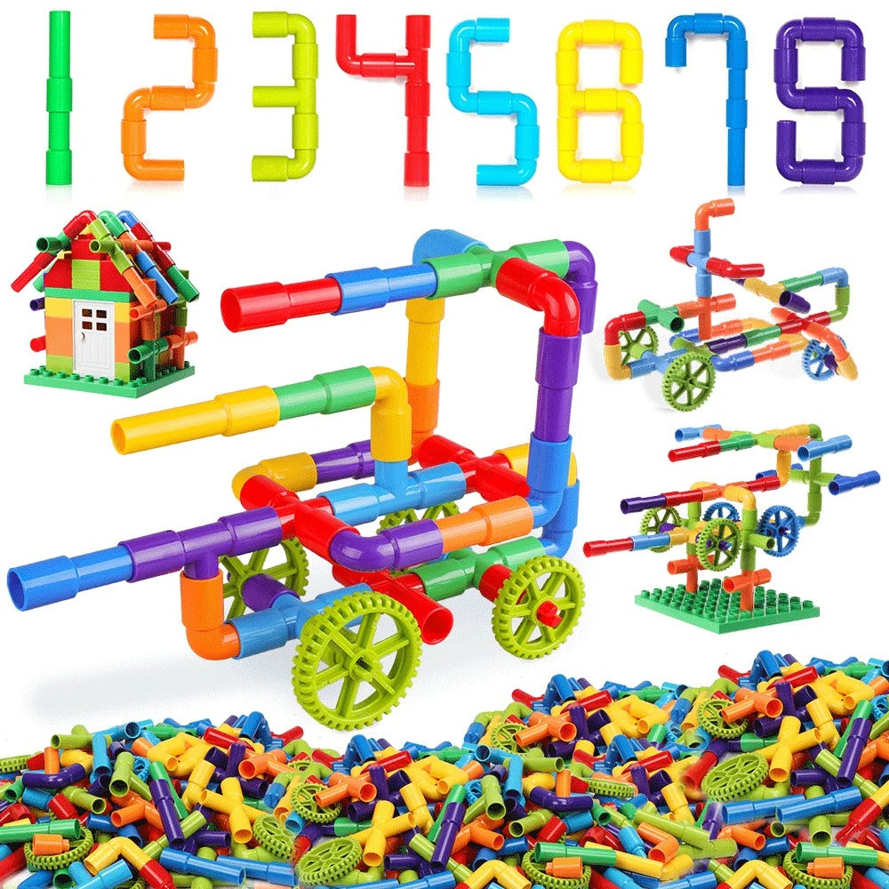 jeu-de-construction-pipe-builiding-blocks-model